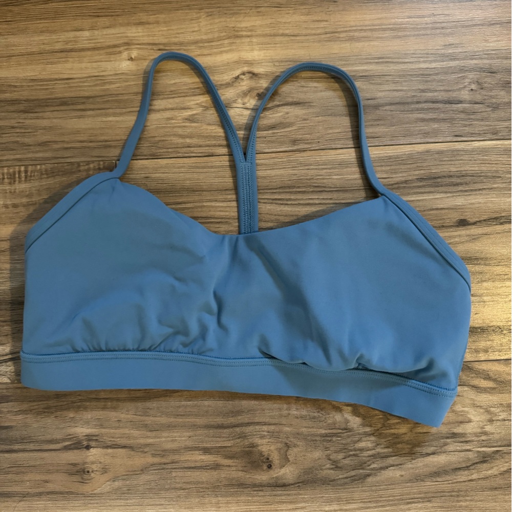 Lululemon flow Y bra utility blue